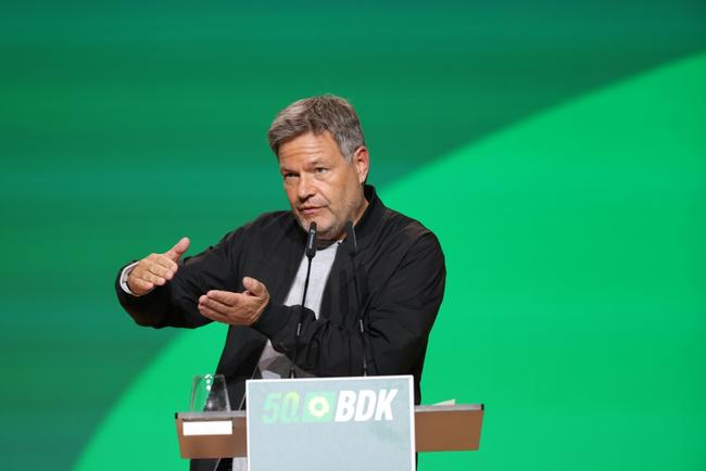 Habeck championed Germany's move to reduce dependence on fossil fuels