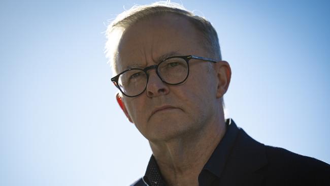 Australian Prime Minister Anthony Albanese in Perth before travelling to Indonesia on Sunday. Picture: Matt Jelonek/Getty Images