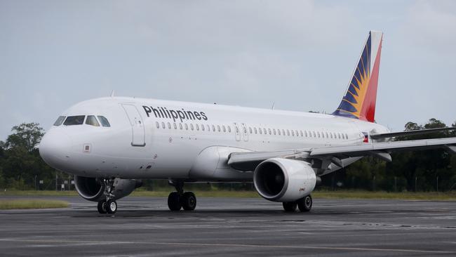 A Philippines Airlines aircraft. Picture: Stewart McLean