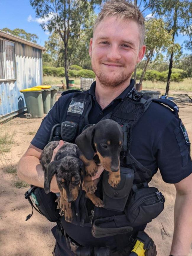 Constable Matthew Arnold, 26, was one of two Queensland police officers murdered in cold blood during an ambush on a property in Wieambilla on the Darling Downs. Pic: Supplied.