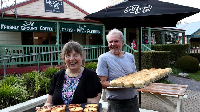 No visit to Mogo is complete without a trip to the pie shop. Picture: Toby Zerna