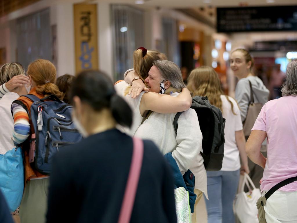 The PM told Aussies hoping to return home that they would likely be able to reunite with their loved-ones by Christmas. Picture: NCA NewsWire / Damian Shaw.