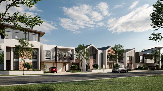 Artist's impressions of Fort Largs development. Picture: Peet