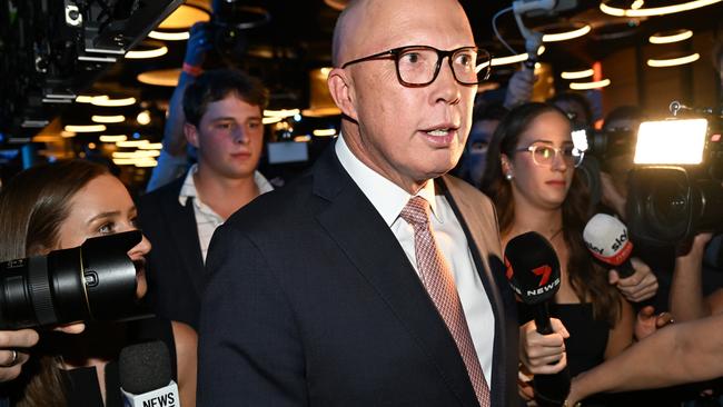 Former opposition leader Peter Dutton. Picture: Dan Peled / Getty Images