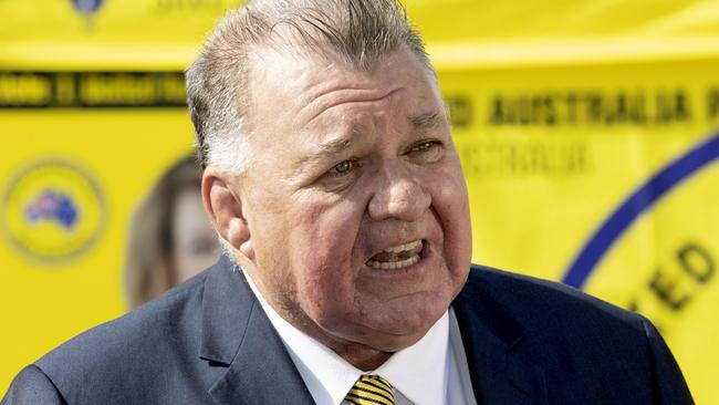 Clive Palmer’s United Australia Party will almost certainly lose its only MP in Craig Kelly. Picture: Sarah Marshall