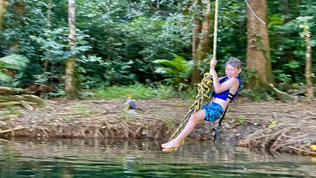 Crocs have been spotted at the Goldsborough Valley Campground swimming area previously thought to be safe. Picture: Peter Carruthers