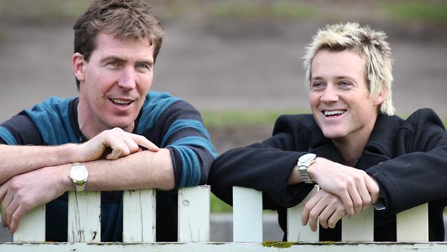 Jim Stynes and Jules Lund.