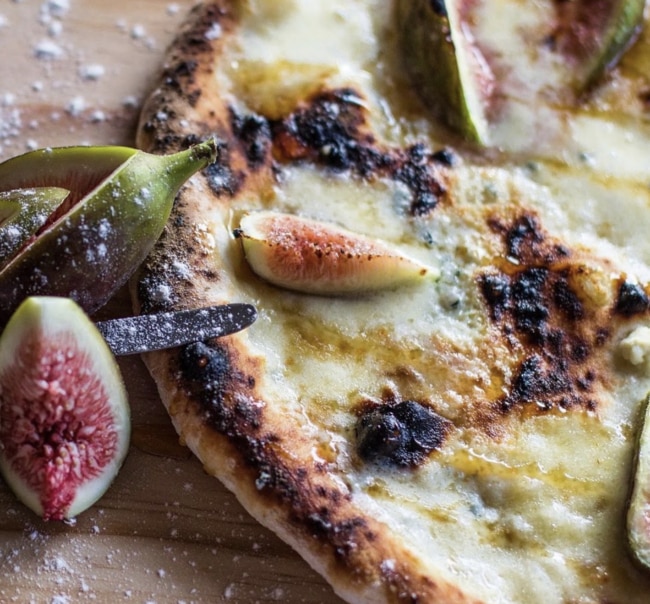 Pizzantica has made fig, honey and Gorgonzola a pizza holy trinity. Picture: Instagram @pizzantica_aus