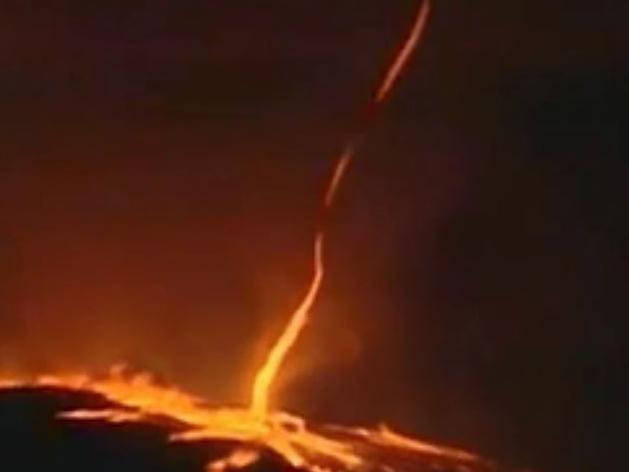 Rare 'fire devil' phenomenon filmed in Portugal wildfires