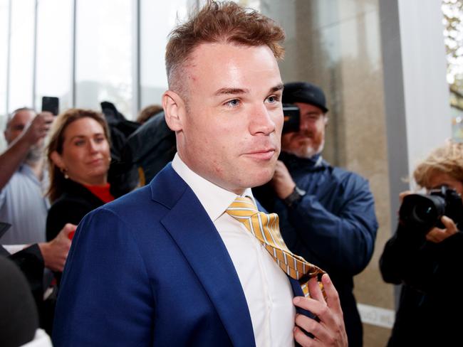Taylor Auerbach’s texts to his boss that Bruce Lehrmann was ‘on the warpath’ and claiming that the Thai masseuse night was “no anomaly” have been published by the Federal Court.