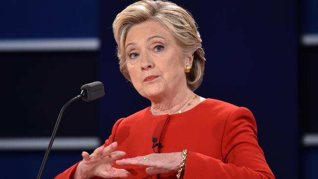 Trump says Clinton doesn’t have a plan to attack Islamic State. Picture: AFP