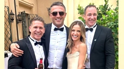 Sam Burgess and Lucy Graham have tied the knot. Photo: Instagram, @waggataurus.