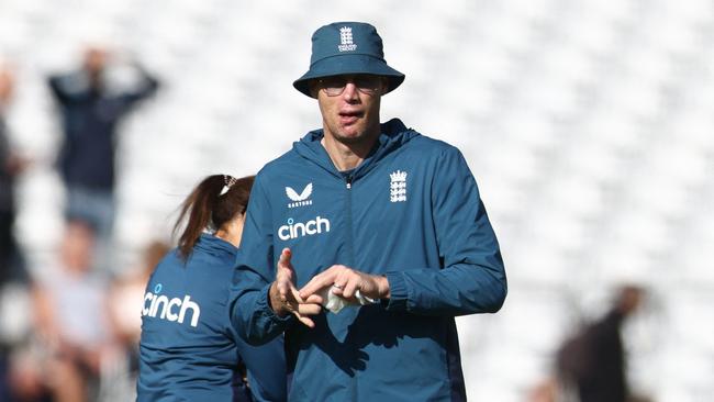 Flintoff has taken steps into coaching over the last six months. (Photo by Darren Staples / AFP)