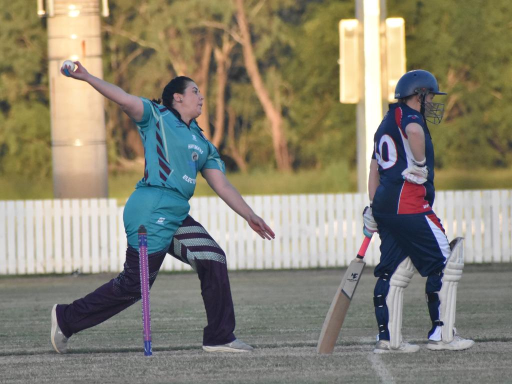 Rockhampton versus Gladstone in Central Queensland Cricket's inaugural Women's Intercity Championship at the Rockhampton Cricket Grounds on February 22, 2025.