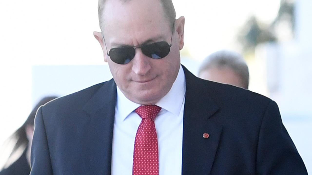 Fraser Anning arriving at Parliament House. Picture: Getty 