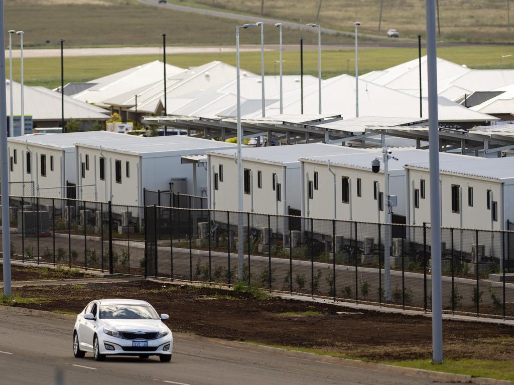 The State Government’s Wellcamp quarantine hub, the Queensland Regional Accommodation Centre in Wellcamp, near Toowoomba