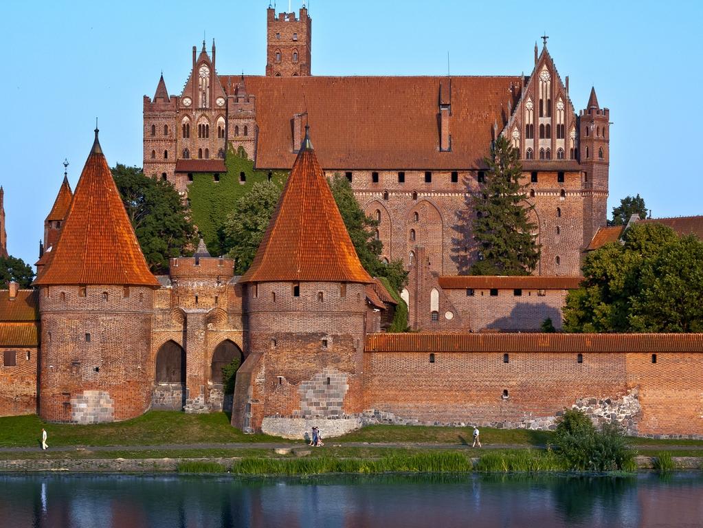 Malbork castle in Poland – the biggest castle in the world. Picture: istock