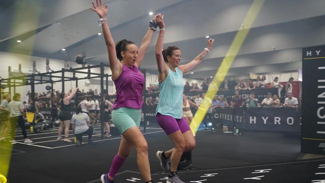 10000 athletes put their fitness to the test in a massive Hyrox competition this weekend (14-15 Dec) at Melbourne Exhibition and Convention Centre. Picture Valeriu Campan