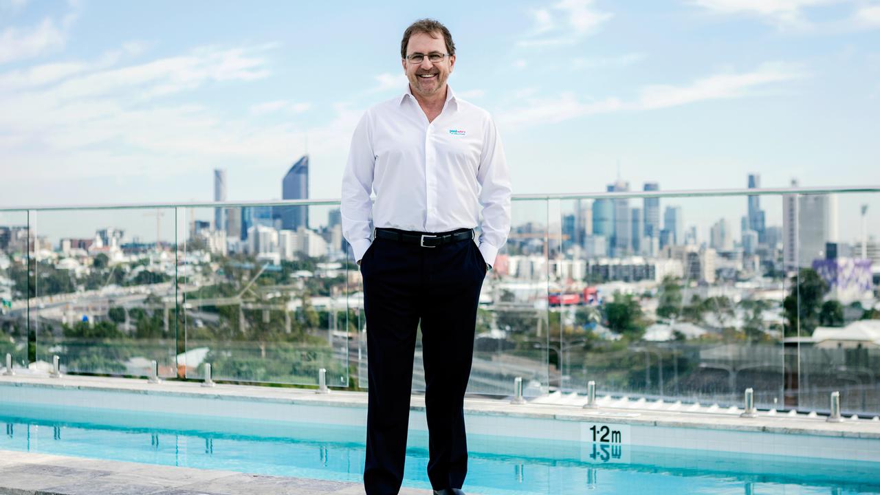 Poolwerx founder and CEO John O'Brien at his South Bank home.