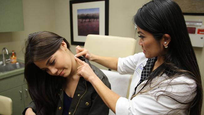 Dr Pimple Popper films skin extractions with her patients, and posts the footage online.