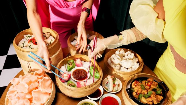 Dumpling heaven at Peacock Lounge, a new bar at Royal Randwick. Picture: Supplied