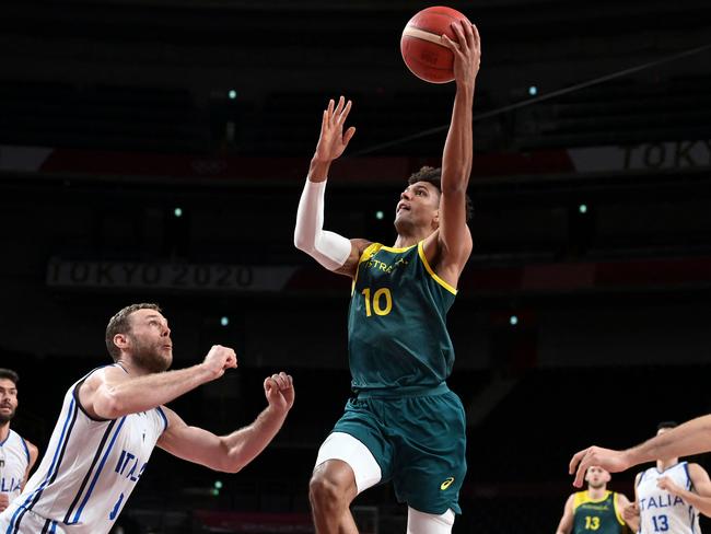 Australia’s love for Matisse Thybulle continues to grow. Picture: AFP