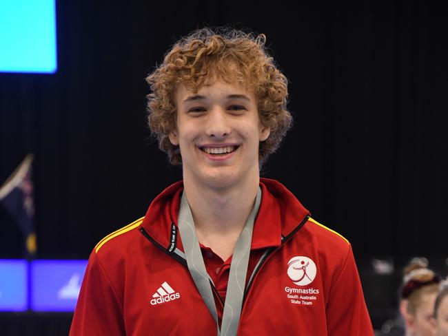 SA gymnastics young gun Lachie Davis. Picture: Supplied