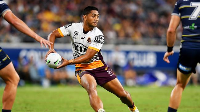 Anthony Milford. NRL; North Queensland Cowboys Vs Brisbane Broncos at Queensland Country Bank Stadium, Townsville. Picture: Alix Sweeney