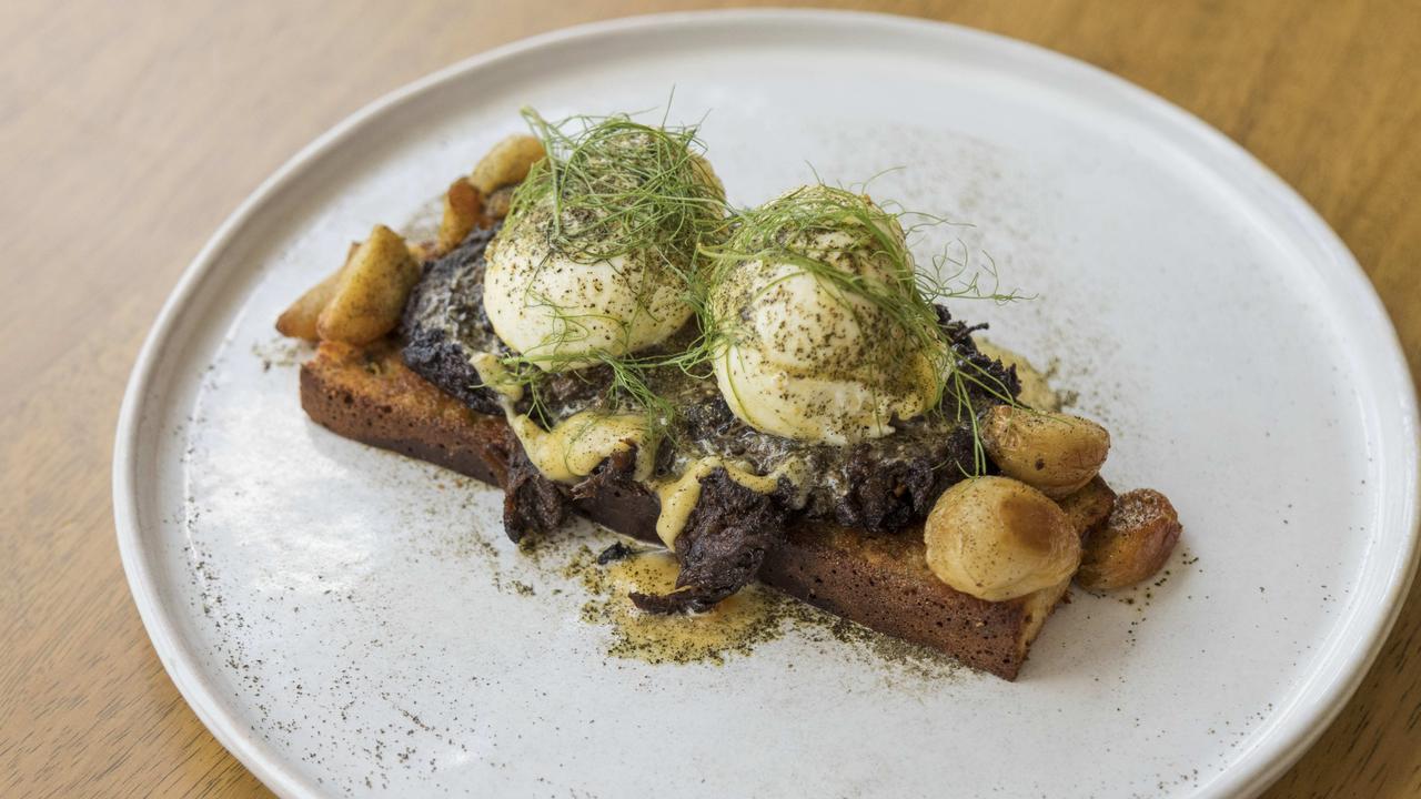 Brisket Benny at Sweetshop Specialty Coffee. Picture: Mark Cranitch.