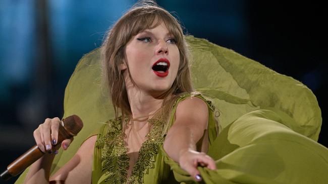 Taylor Swift has handed out millions in bonuses to her Eras tour staff. Picture: Fernando Leon/TAS23/Getty Images for TAS Rights Management