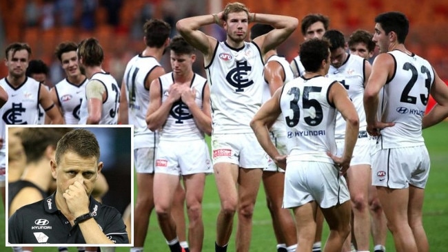 The big 'What If' questions are starting to mount at Carlton.