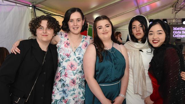 Matthew Flinders Girls Secondary College 2021 graduation. Picture: David Smith.