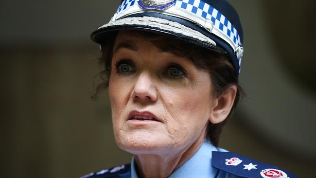 New NSW Police Commissioner Karen Webb has described the incident as “tragic”. Picture: NCA NewsWire /Gaye Gerard