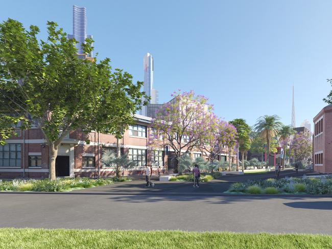 Dodds St will close and become a public space. Image: City of Melbourne