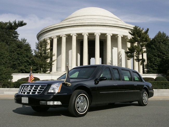 An earlier model of The Beast as used by US President Bush in 2005.