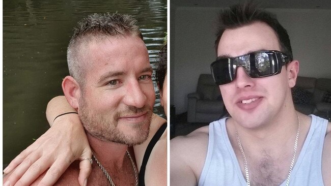 Dylan Langridge (left) and Trevor Davis remain unaccounted for almost 30 hours after they disappeared in the mine. Picture: Facebook