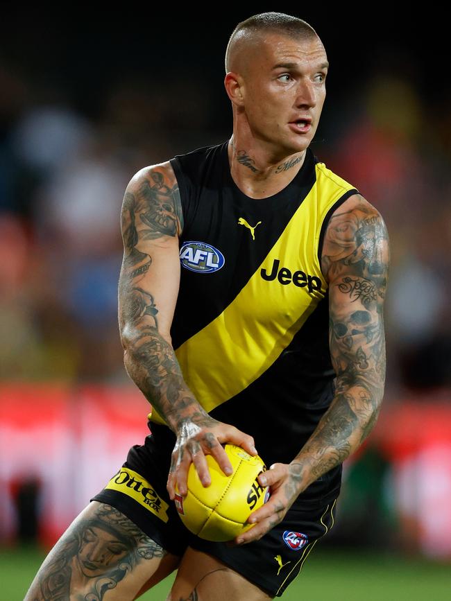 Dustin Martin is aiming for a third Norm Smith Medal.