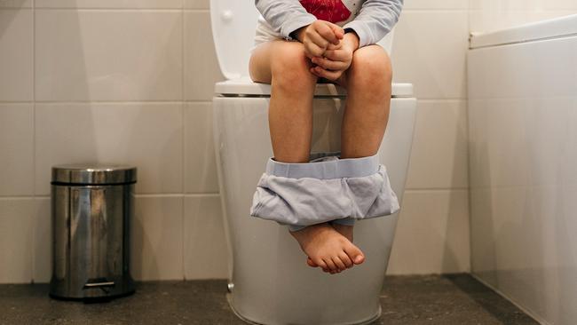 The dad had no choice but to use the women's toilet with his daughter. Photo: iStock