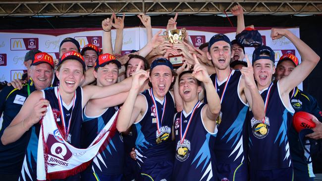 2020 Grand Final U16 South West - Beenleigh 8.6.54 def Calamvale 6.5.41. Image: AFLQ