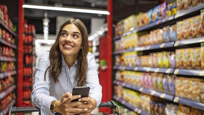 Check the unit price before putting groceries in your shopping trolley. Picture: iStock