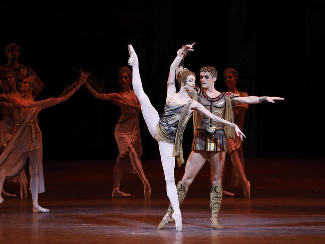 Olga Smirnova and Alexander Volchkov in Spartacus. Picture: Damir Yusupov