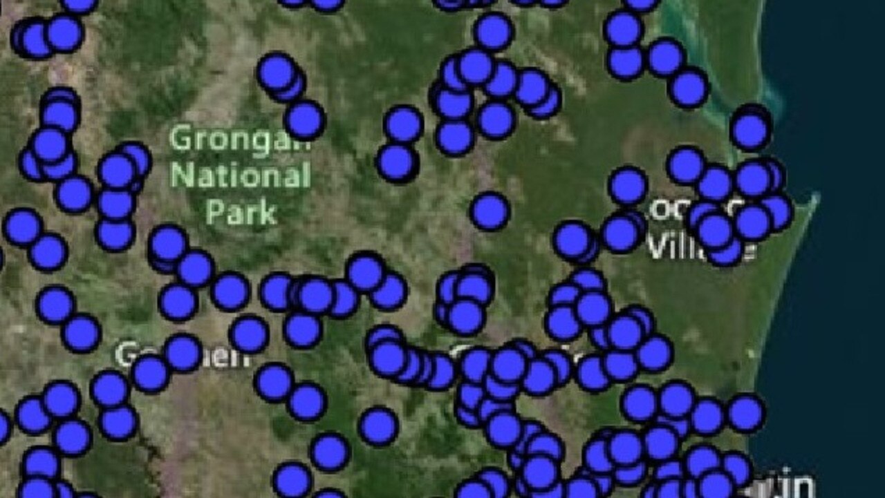 Federal government data shows 100 reported mobile coverage black spots cross the Gympie region, although the figures have not been updated since 2018 at the latest.