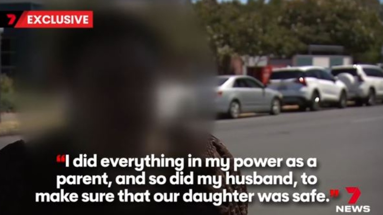 The mother said she didn't’ want her daughter to be “another statistic”. Picture: 7News