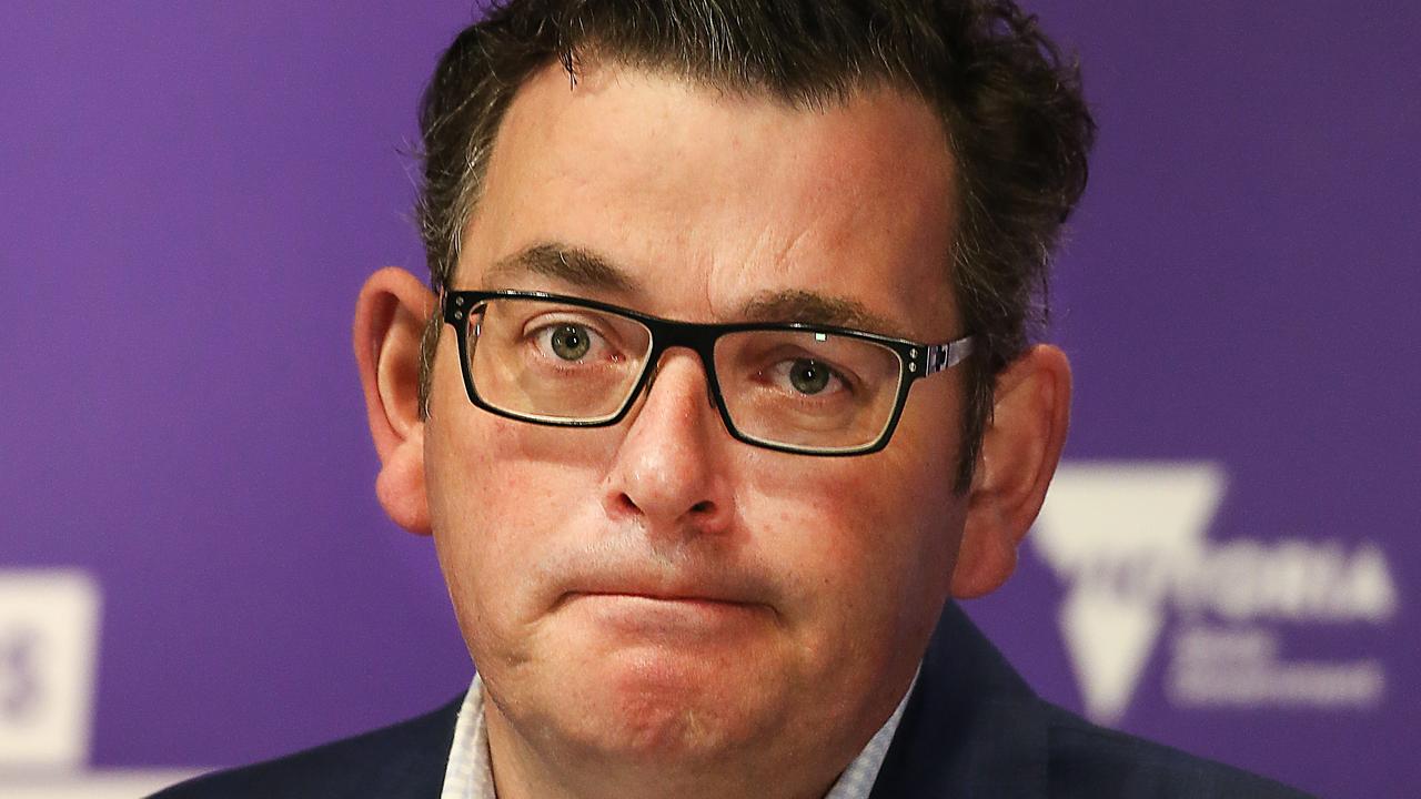 Premier Dan Andrews described Victoria’s pandemic response as a ‘triumph’. Picture: Ian Currie