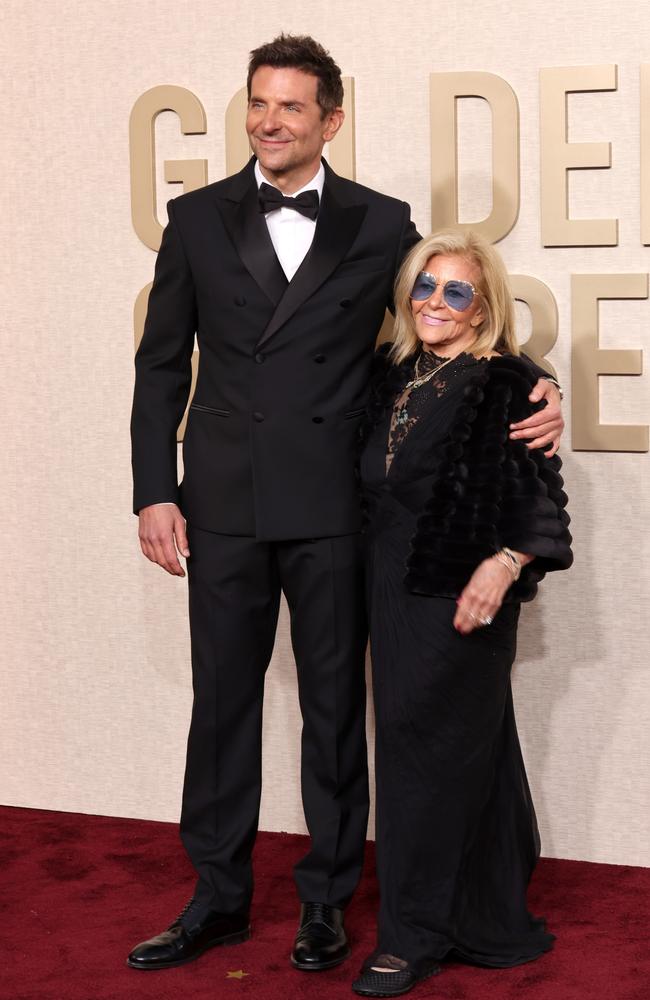 Bradley Cooper and Gloria Campano. Picture: Amy Sussman/Getty Images