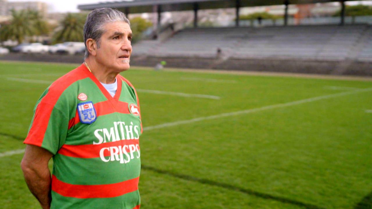 Mario Fenech has been a regular presence at Rabbitohs training.