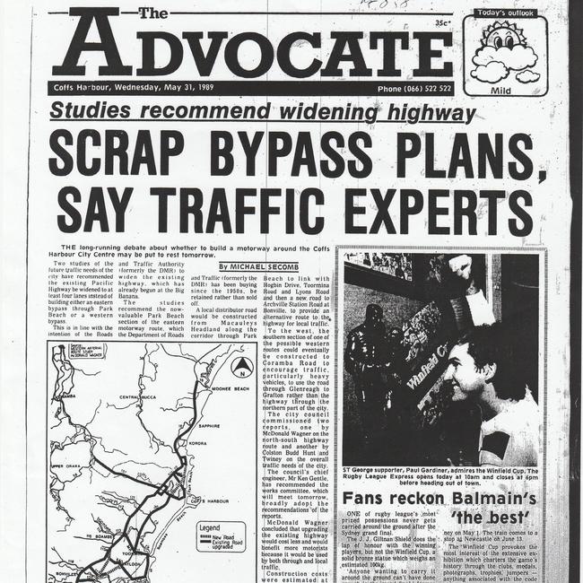 The Coffs Harbour community has been waiting decades for a bypass.