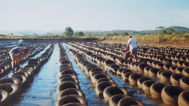 The Beenleigh Crayfish Farm, where Jeffrey Brooks worked. in the mid-90s. . Picture: Supplied