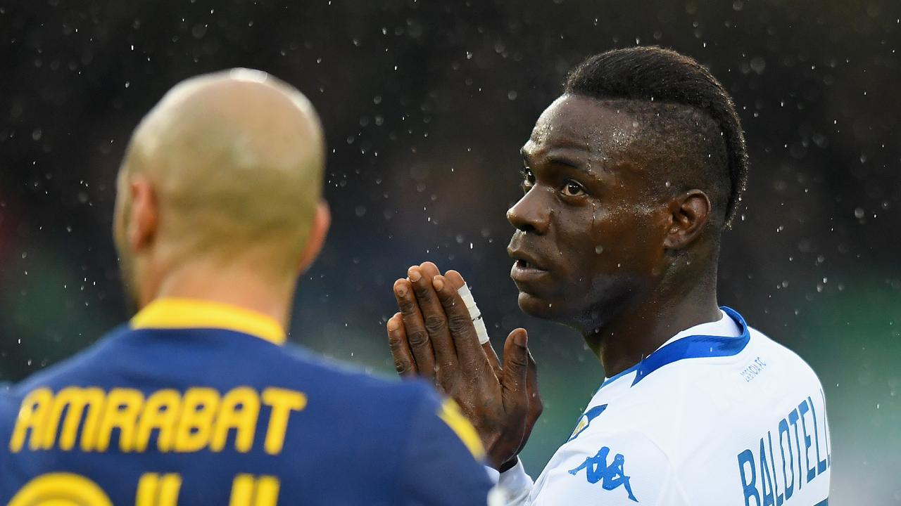 Italian footballer Mario Balotelli was on the receiving end of more racist abuse.