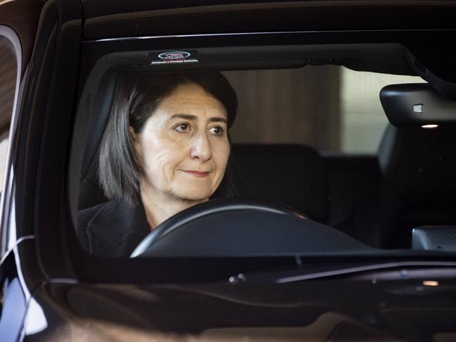 Gladys Berejiklian will learn the outcome of the ICAC inquiry into her on Thursday. Picture: Daily Telegraph, Monique Harmer